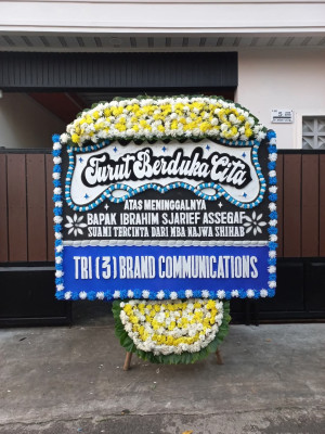 Papan Bunga Duka di Baqa